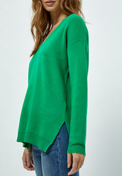 Peppercorn PCRosalia Knit Pullover Pullover 3205 Bright Green