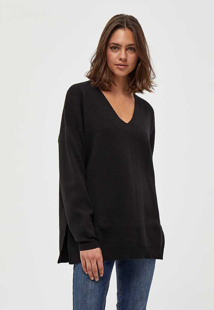 Peppercorn PCRosalia Knit Pullover Pullover 9000 Black