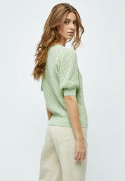 Peppercorn PCRosalia Knit T-Shirt T-Shirt 3254 Green Mint