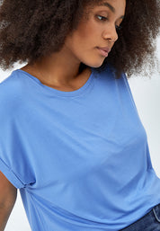 Peppercorn Rosalinda Malucca T-shirt Curve T-Shirt 2993 Marina Blue