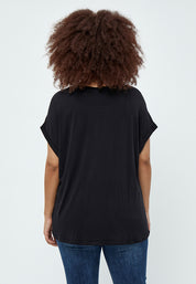 Peppercorn Rosalinda Malucca T-shirt Curve T-Shirt 9000 Black