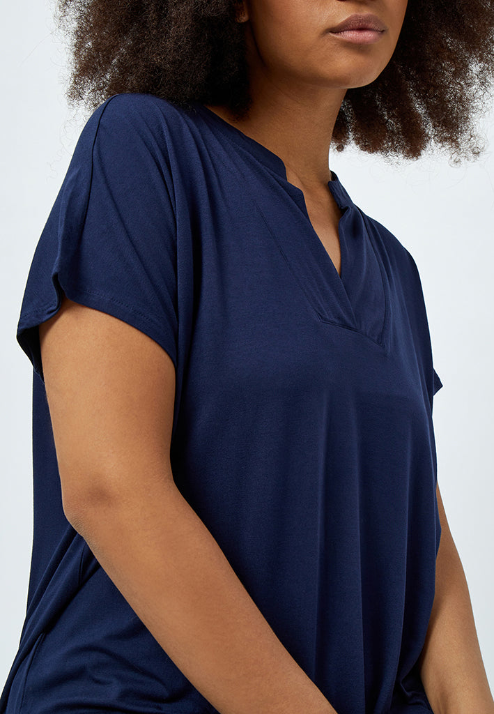 Peppercorn Rosalinda T-Shirt Curve T-Shirt 2991 DRESS BLUES