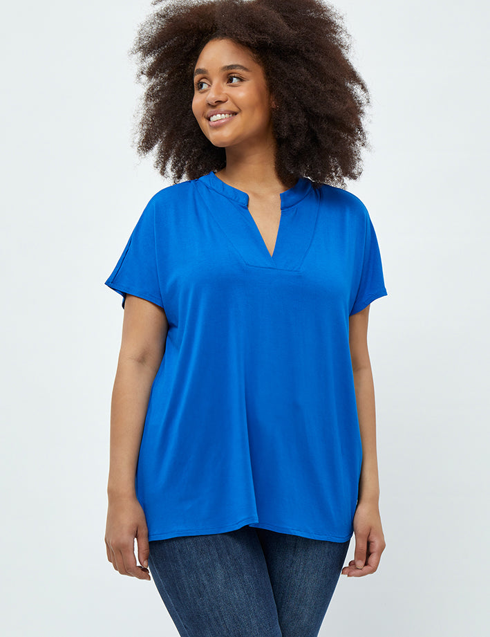 Peppercorn Rosalinda T-Shirt Curve T-Shirt 5130 NEBULAS BLUE