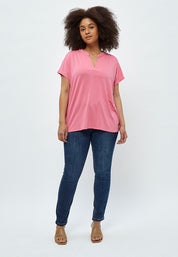 Peppercorn Rosalinda T-Shirt Curve T-Shirt 6013 Pink Lemonade