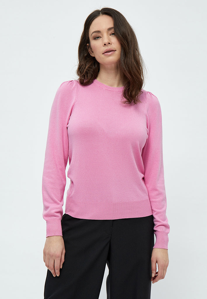 Peppercorn PCTana Knit Pullover Pullover 4018 Fuchsia Pink