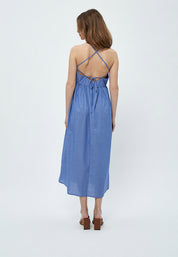 Minus MSAdaline Midi Dress Dress 1530S REGATTA BLUE STRIPE