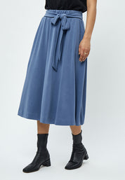 Minus MSAddilyn Midi Skirt Skirt 505 Denim Blue
