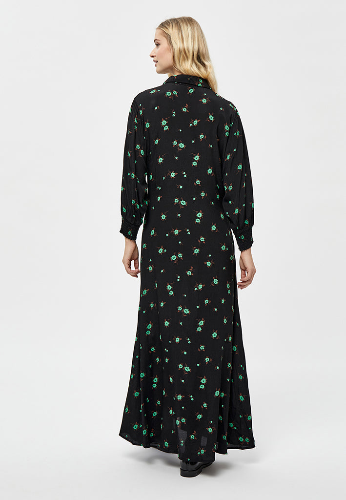 Minus MSAlexi maxi dress Dress 9368P Apple Green Flower Print
