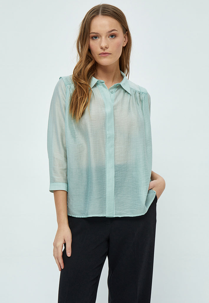 Minus MSAneda Shirt Shirt 2304 Aqua Haze Blue