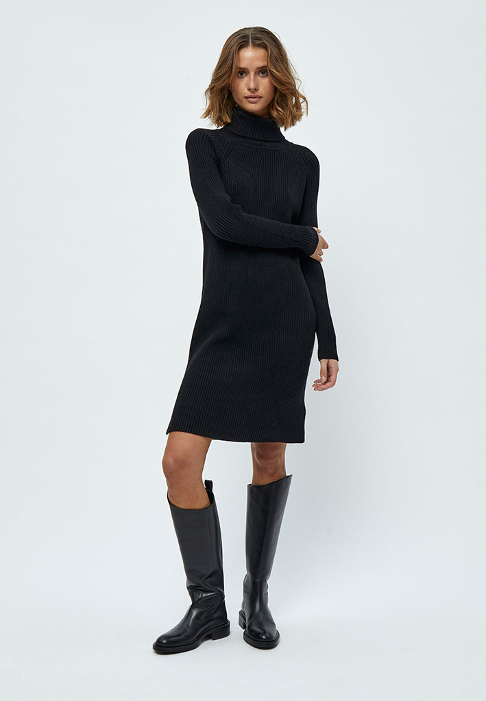 Minus MSAva Knit Turtleneck Dress Dress 100 Black