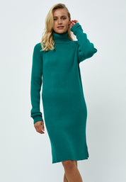 Minus MSAva Knit Turtleneck Dress Dress 481 Ocean Green