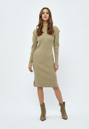Minus MSAvaline Knit Dress Dress 397 Wood Smoke
