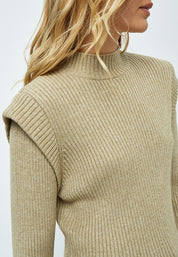 Minus Avaline Knit Pullover Pullover 397 Wood Smoke