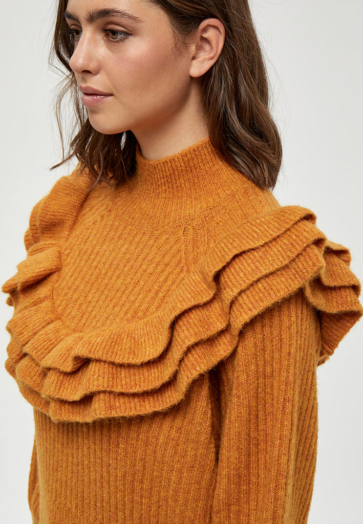 Minus Avery knit pullover Pullover 254 Mineral Yellow