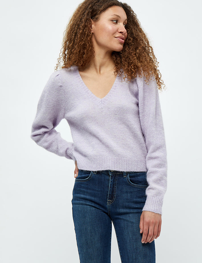 Minus MSCansas Knit Pullover Pullover 824 Pastel lilac