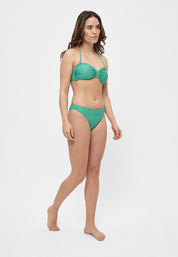 Minus MSCilia Bikini Bottom Bikini bottom 3404P Green Logo Print