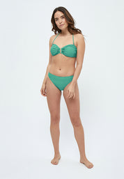 Minus MSCilia Bikini Top Bikini top 3404P Green Logo Print