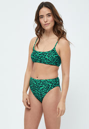 Minus MSDarima Bikini Bottom Bikini bottom 3305P Green Leo Print