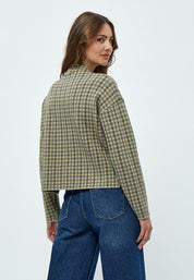 Minus MSFrankie Knit Pullover Pullover 9469C Sea Mist Checked