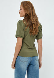 Minus MSJohanna T-Shirt T-Shirt 478 Green Field