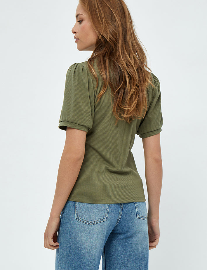 Minus MSJohanna T-Shirt T-Shirt 478 Green Field