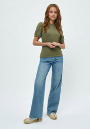 Minus MSJohanna T-Shirt T-Shirt 478 Green Field