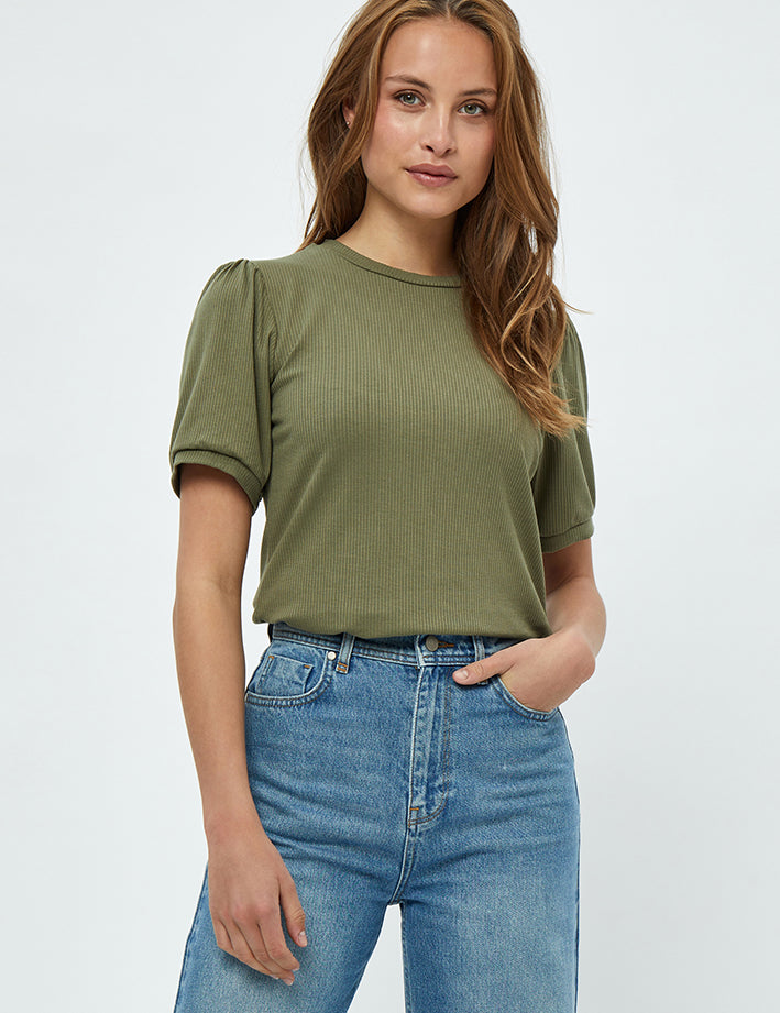 Minus MSJohanna T-Shirt T-Shirt 478 Green Field