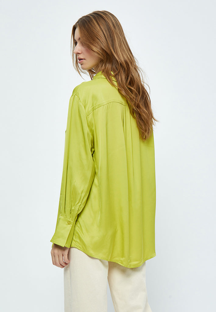 Minus MSKamia Oversized Shirt Shirt 3085 Bright Lime