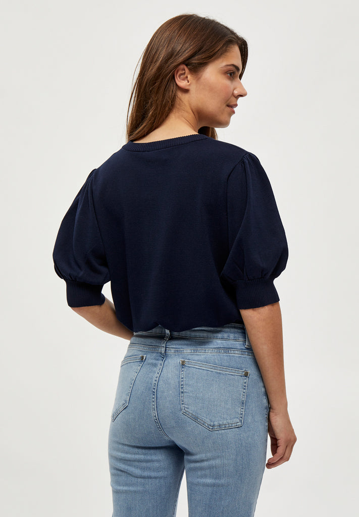 Minus MSLiva Pullover Pullover 542 Black Iris Solid