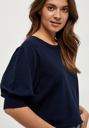 Minus MSLiva Pullover Pullover 542 Black Iris Solid