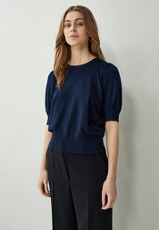 Minus MSLiva Pullover Pullover 542 Black Iris Solid