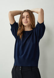 Minus MSLiva Pullover Pullover 542 Black Iris Solid