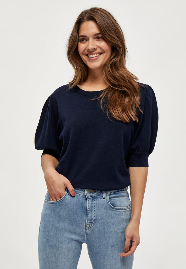 Minus MSLiva Pullover Pullover 542 Black Iris Solid
