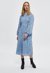 Minus Livina Dress Dress 9367P Forever Blue Shape Print