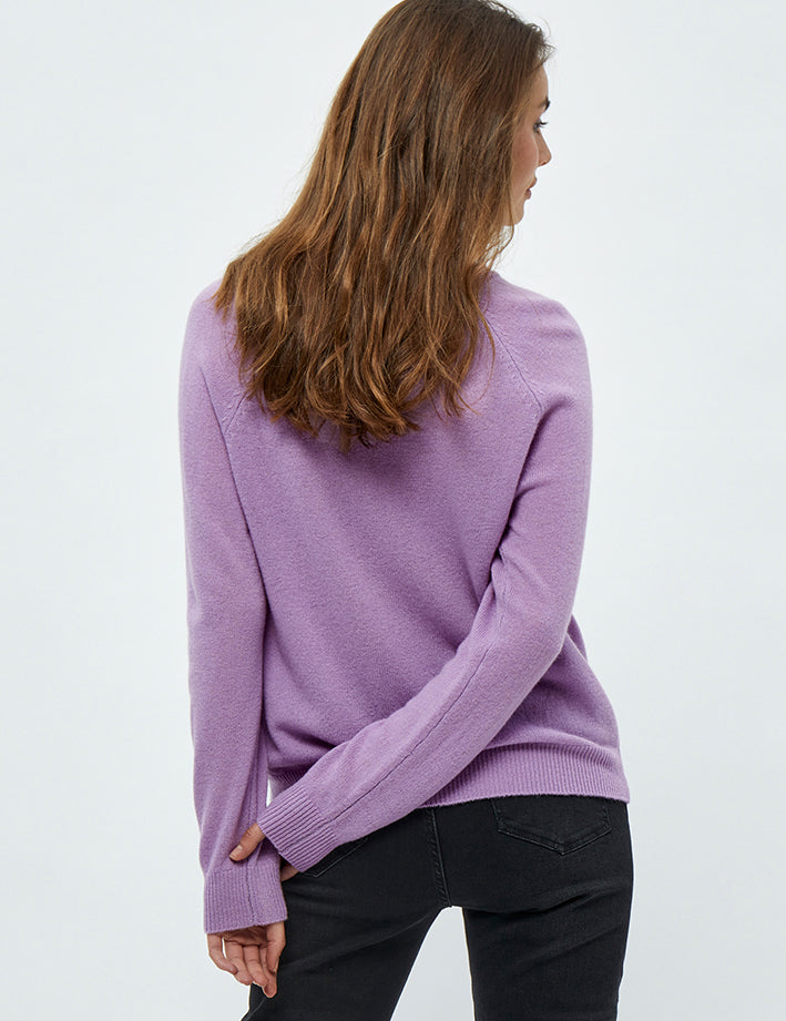 Minus MSMajsa Knit Pullover Pullover 7258 Violet