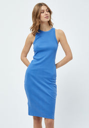 Minus MSMaluna GOTS Midi Dress Dress 1530 REGATTA BLUE