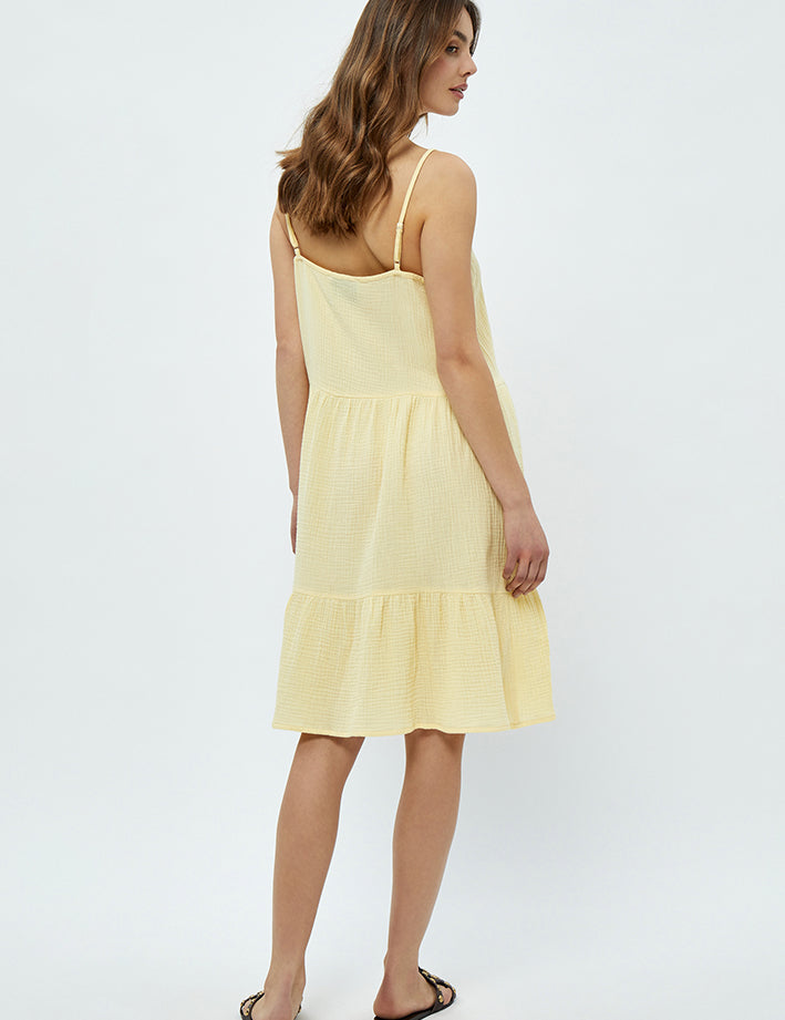 Minus MSMavina Strap Dress Dress 261 Lemon Sorbet