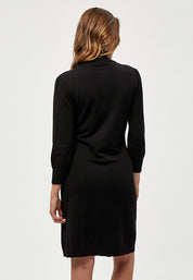 Minus MSMersin Highneck Knit Dress Dress 100 Black