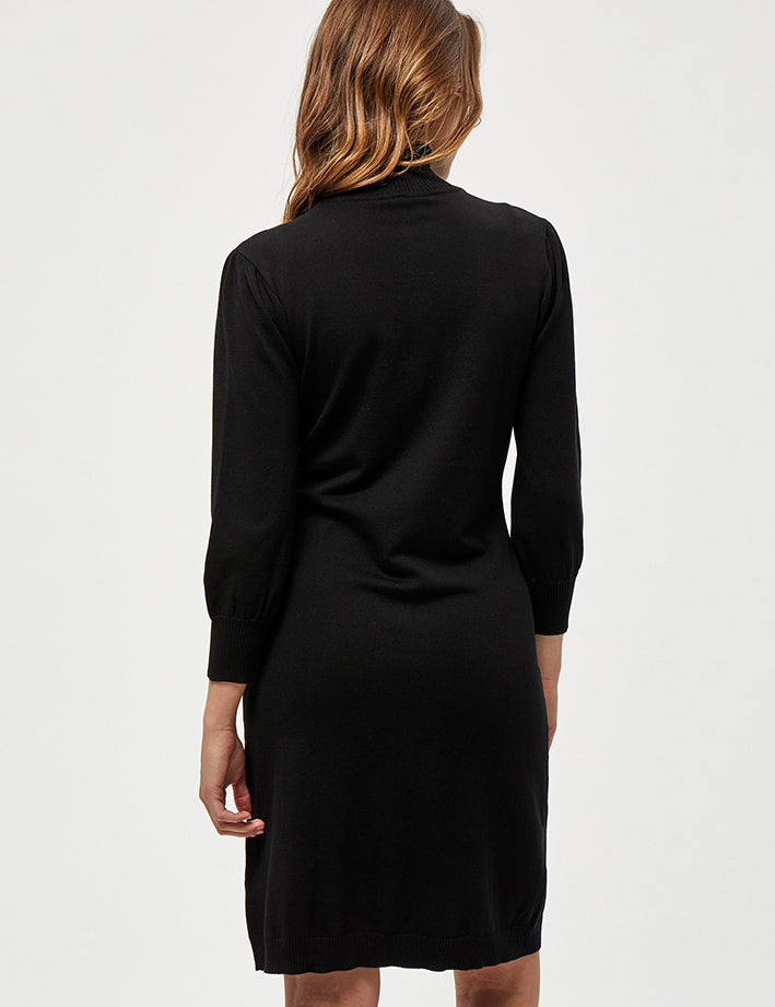 Minus MSMersin Highneck Knit Dress Dress 100 Black