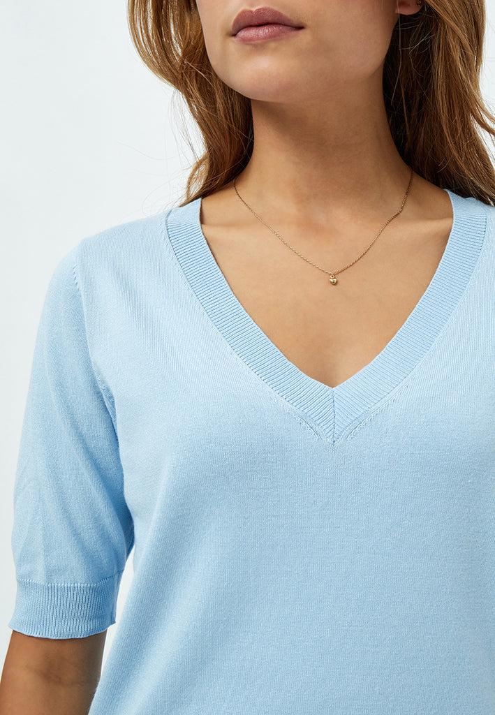 Minus MSMilla Knit T-Shirt T-Shirt 1048 Ice Blue