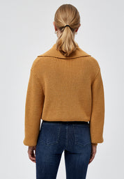 Minus Milu knit pullover Pullover 254M Mineral Yellow Melange