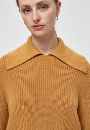 Minus Milu knit pullover Pullover 254M Mineral Yellow Melange