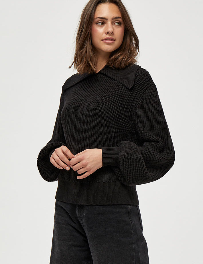 Minus Milu knit pullover Pullover 100 Black