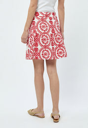 Minus MSMusia Skirt Skirt 4084E Lollipop Red Embroidery