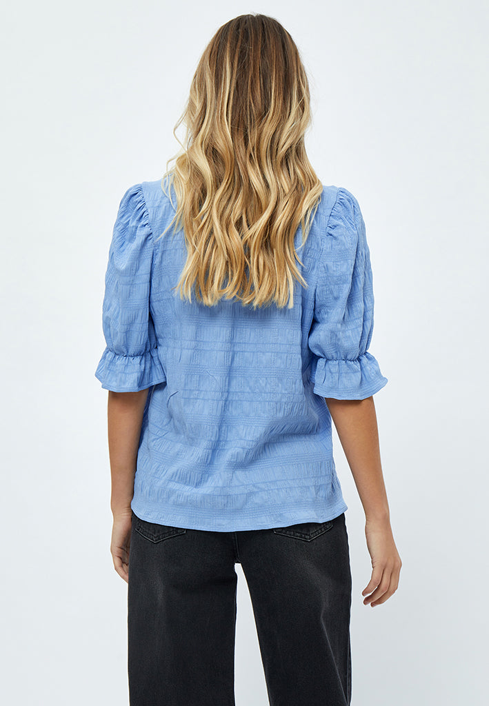 Minus MSNew Birgitta Blouse Blouse 1048 Ice Blue