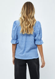 Minus MSNew Birgitta Blouse Blouse 1048 Ice Blue