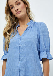 Minus MSNew Birgitta Blouse Blouse 1048 Ice Blue