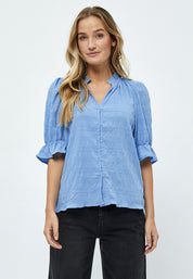 Minus MSNew Birgitta Blouse Blouse 1048 Ice Blue