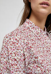 Minus Rasmina shirt Shirt 9309P Pink Flower Print