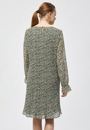 Minus Rikka dress Dress 9288P Greenery Print